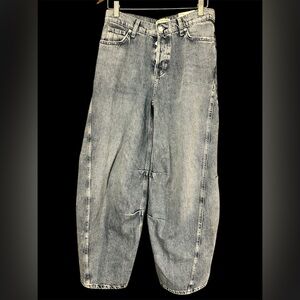 WE THE FREE WESTWARD DEMI BARREL JEAN Size 27S NWT